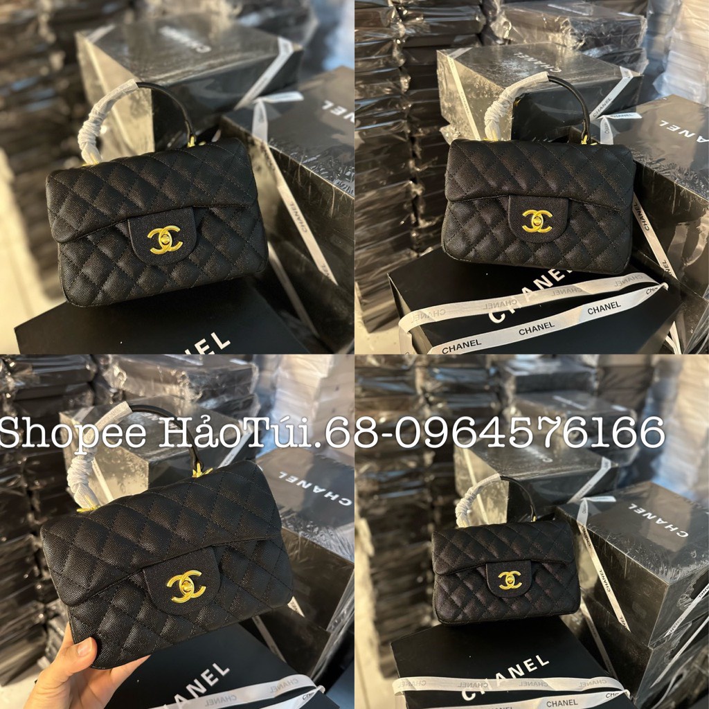 Túi Chà ne Size 22 cm Quai Xách Bản Vip Fluubocx Nơ Đẹp Nguyên Siu Nam Châm 599