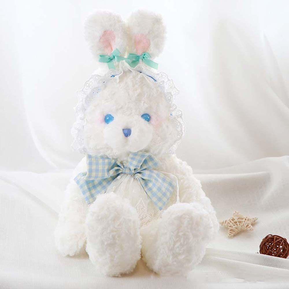 DARNELL Thỏ Nhồi Bông Mềm Mại Trang Trí Nhà Cửa Phong Cách Lolita