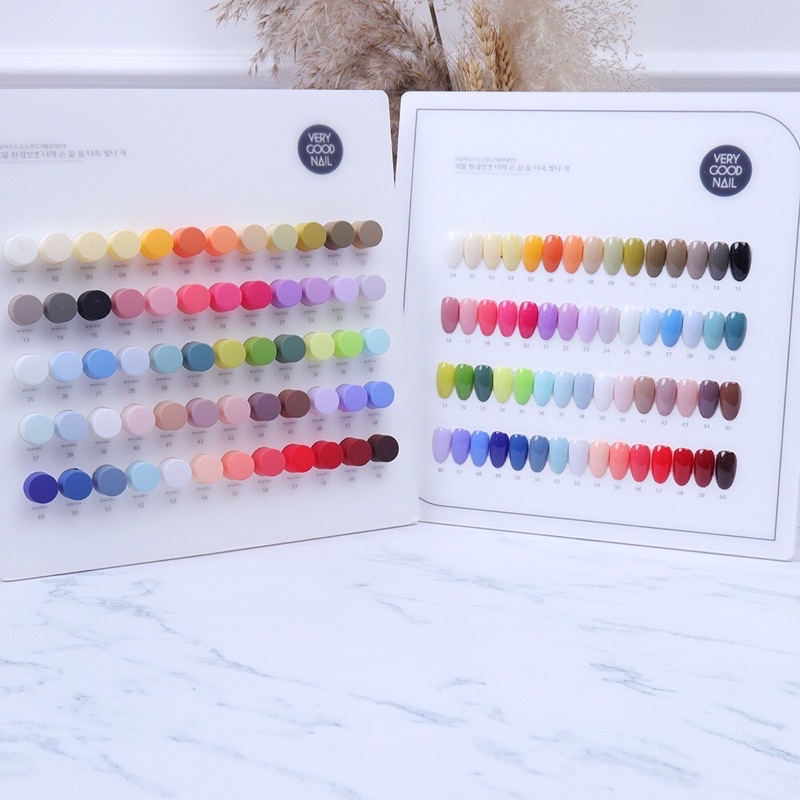 Set sơn gel 60 màu Very Good Nail Hàn Quốc