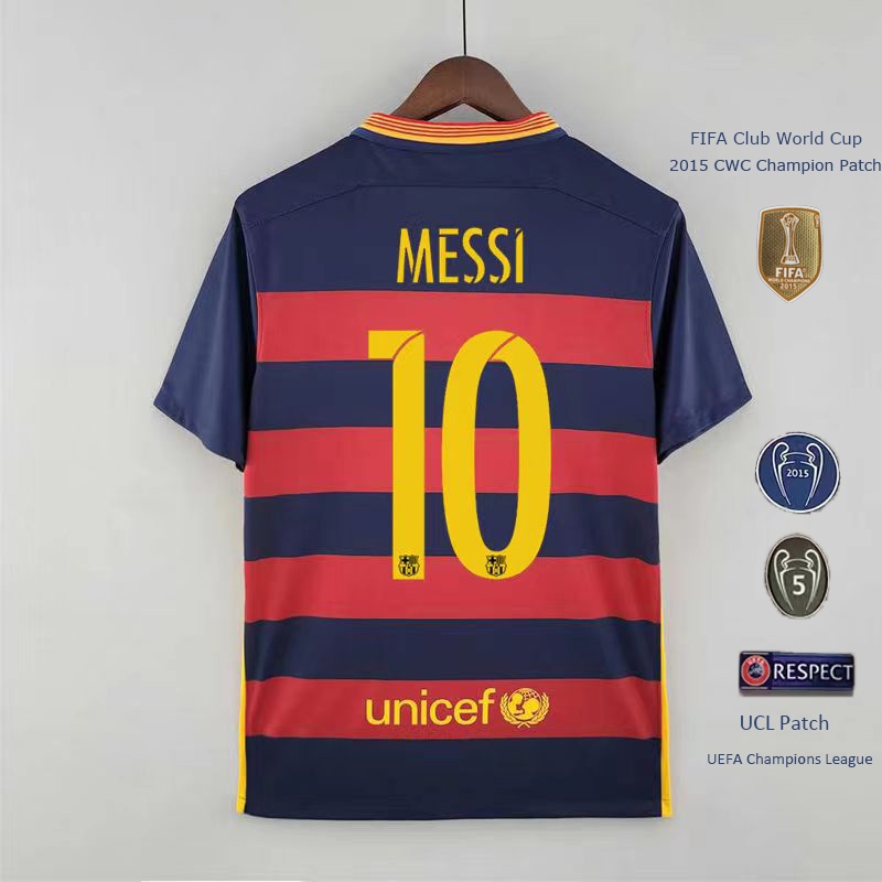 Áo Bóng Đá Đội Tuyển Barcelona Mùa Giải 2015 / 2016 15 / 16 Barca