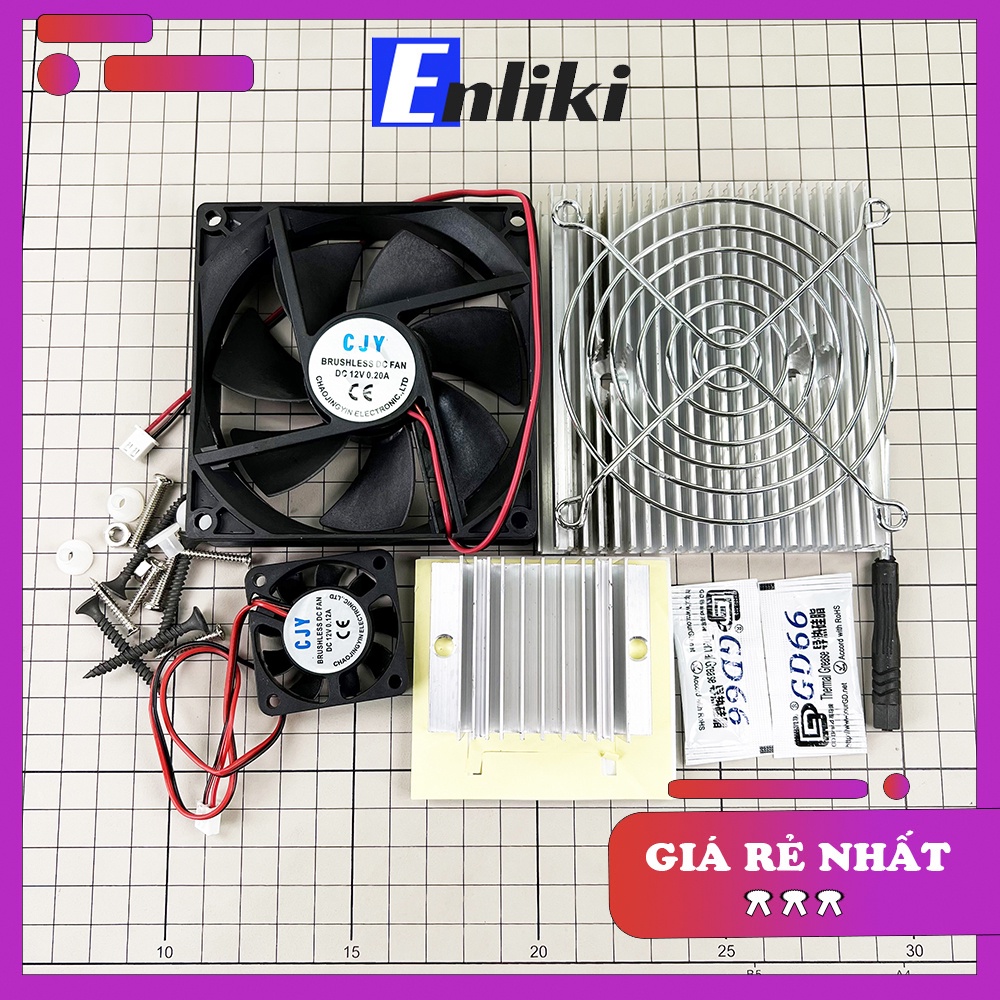 Bộ Tản Nhiệt Sò Nóng Lạnh Bằng Không Khí (Chưa Bao Gồm Sò Nóng Lạnh)