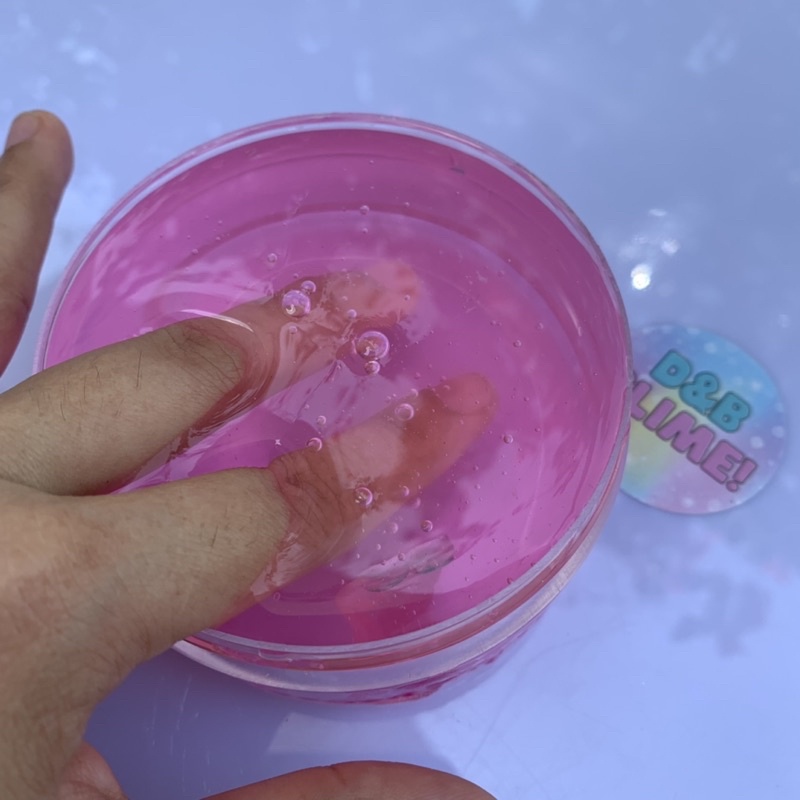 Peachy Water Slime - Slime Nước Trái Đào Thơm và Vui, Chơi không dính tay.