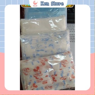 Khẩu trang y tế kháng khuẩn cao cấp cho bé thời trang trẻ em Ken Store