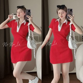 ĐẦM THUN POLO (KÈM VIDEO HÌNH THẬT)