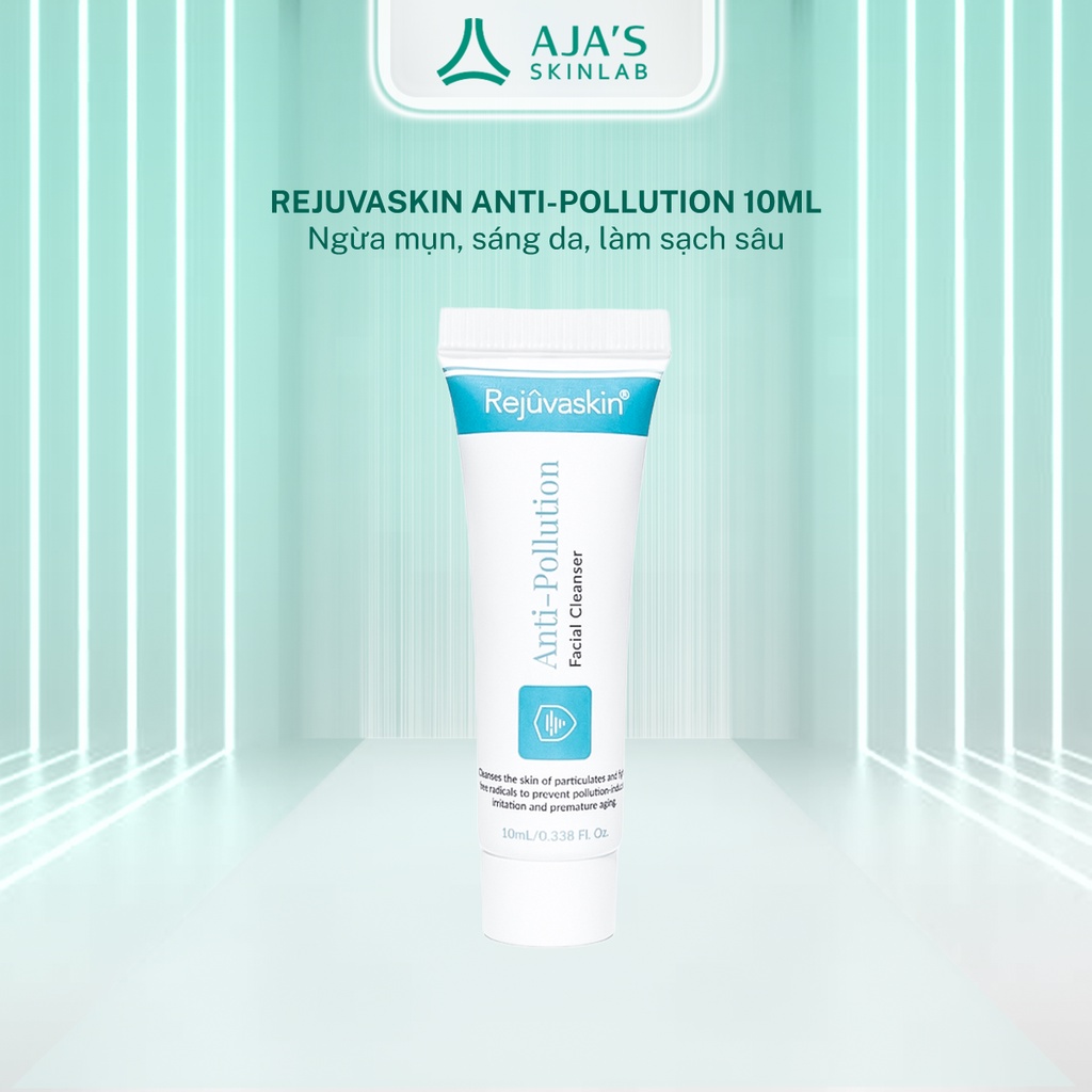 Sữa rửa mặt ngừa mụn, sáng da Rejuvaskin Anti-Pollution 10ml - AJA'S SKINLAB