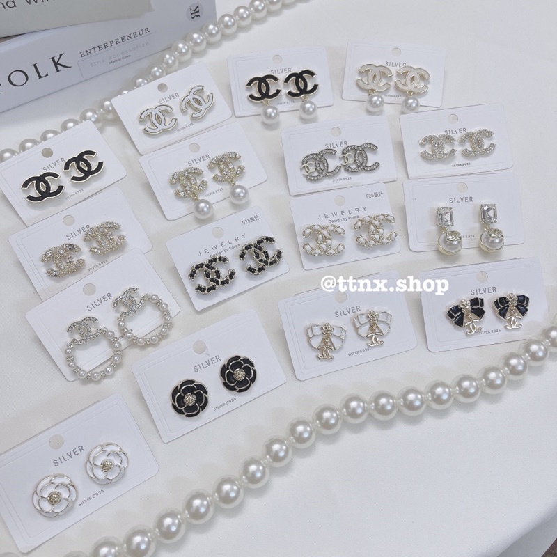 Khuyên tai tiểu thư cao cấp sang chảnh các mẫu (Ảnh thật) 🔅FREESHIP🔅