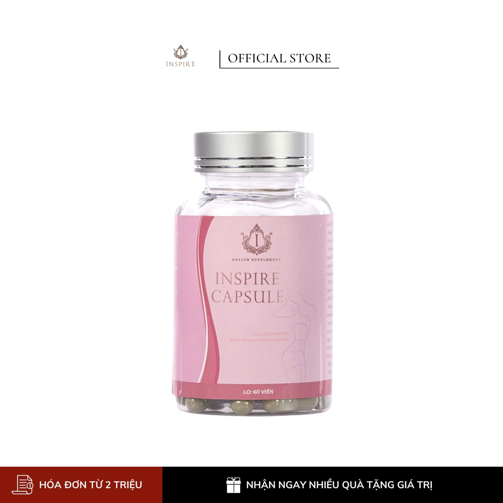 VIÊN UỐNG GIẢM MỠ THANH LỌC GAN INSPIRE DETOX CAPSULE