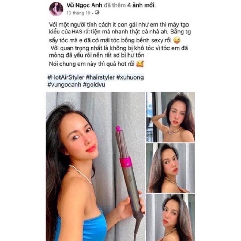 Máy uốn tóc tự động 5in1