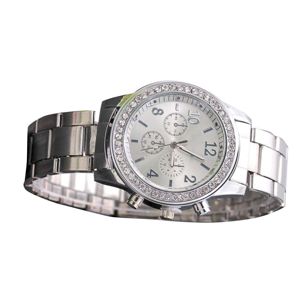 Đồng Hồ Quartz Nữ Đa Năng Chất Liệu Thép Không Gỉ