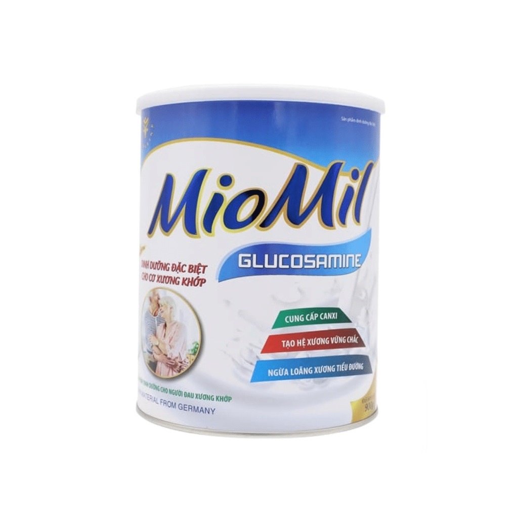 Sữa bột dinh dưỡng MIOMIL Glucosamine 900g bổ sung canxi cho người già, chống thoái hoá và loãng xương