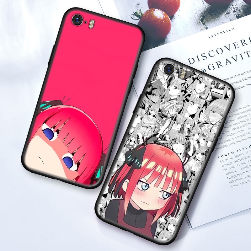 Ốp Điện Thoại Mềm Chống Rơi Hình Nakano Nino Viền Đen Cho Samsung M11 A12 A21S A22 M22 A22S KR42