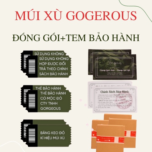 Kem chống nắng Múi Xù Gorgeous chính hãng SPF50+ bảo vệ da giúp trắng da chuyên sâu hộp lớn 150g kèm quà