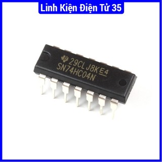 Linh kiện IC 74HC04 DIP 14 (Hex Inverter)