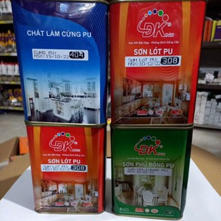 Sơn PU ĐẠI KIỀU - Sơn lót pu - bóng pu - mờ pu - cứng lu loại 1 kg