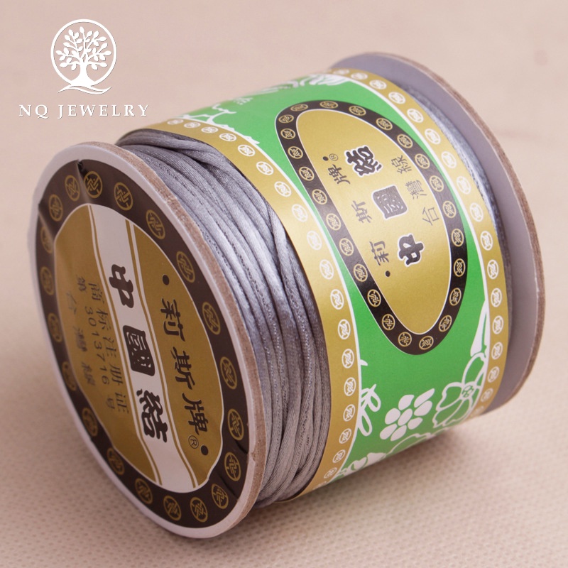 Cuộn dây vải tim bóng 1.5mm cuộn ~59m - NQ Jewelry