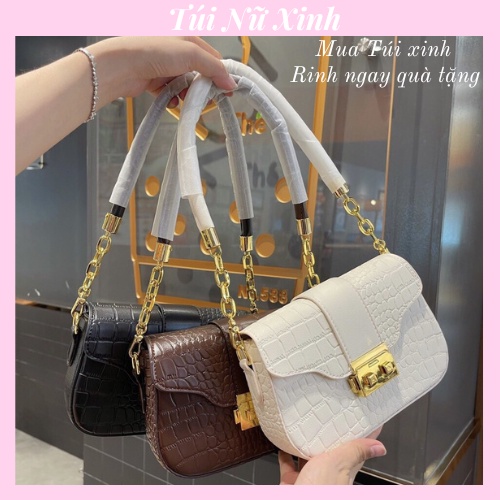 Túi nữ đeo chéo đẹp túi xách nữ dáng siêu xinh thiết kế trẻ trung cá tính hot nhất Hàn Quốc hiện nay tại TDC268