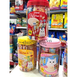 Súp thưởng cho mèo Ciao Thái Lan mix vị