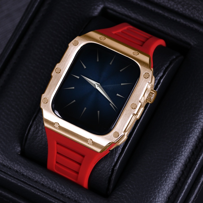 Dây Đeo Inox Cho Đồng Hồ Thông Minh apple Watch series 8 SE 7 6 5 4 44mm 45mm