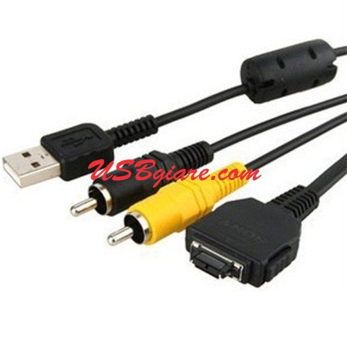 CÁP USB + AV SONY DSC-TX1 DIGITAL CAMERA USB DATA + VIDEO CABLE SONY MD1