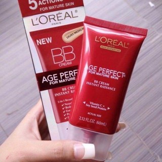 Kem nền bb cream loreal age perfect instant radiance
