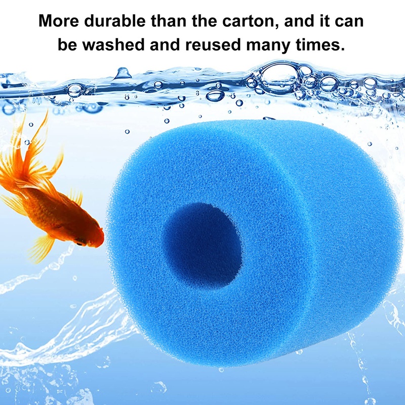 16 Miếng Lọc Bồn Nước Nóng S1 Có Thể Tái Sử Dụng Cho Intex Spa