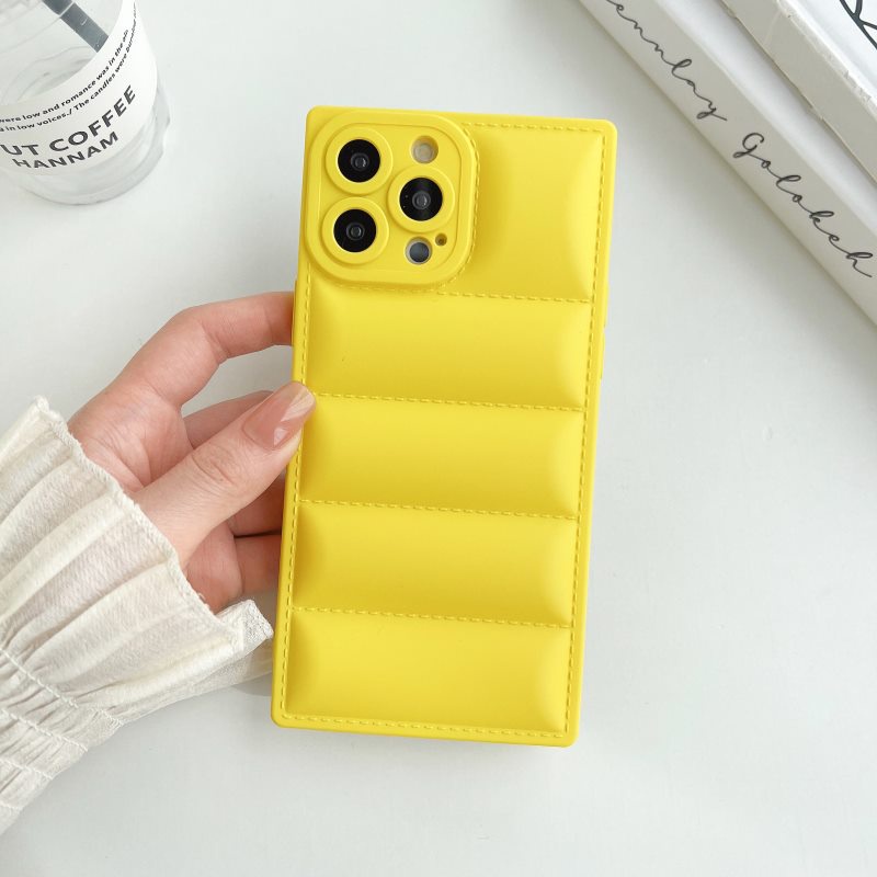 Ốp Điện Thoại Mềm Chống Sốc Hình Vuông Cho Iphone 13 12 11 14 Pro Max XS Max X XR 7 8 Plus