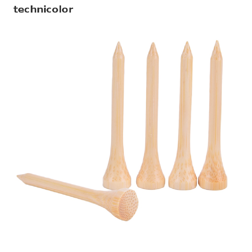 Set 100 Giá Đỡ Bóng Golf Bằng Gỗ Tre 4 Kích Cỡ