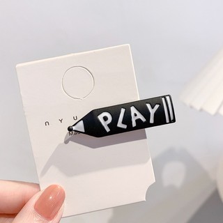 Kẹp tóc bút bi cute