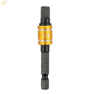 【VARSTR】One impact screwdriver with hex shank extension 1/4 3/8 1/2 bit socket adapter