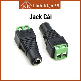 Jack đực nối nguồn DC kích thước 5.5*2.1mm