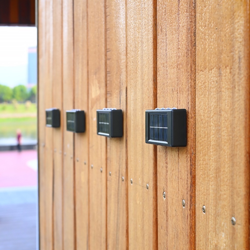 Đèn LED Cảm Biến Thông Minh Chống Thấm Nước Sử Dụng Năng Lượng Mặt Trời Trang Trí Lối Đi Sân Vườn