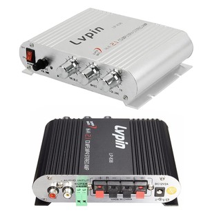Bộ khuếch đại âm thanh HiFi Lvpin 838 12V cho máy nghe nhạc Mp3 Mp4 trên xe hơi