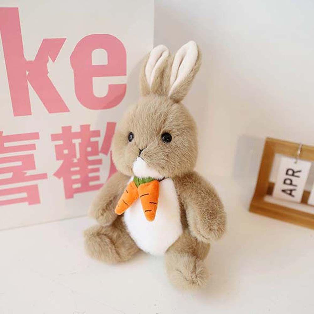 IVORY Thỏ Nhồi Bông Mềm Mại Trang Trí Nhà Cửa