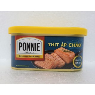   Hộp 200g  THỊT ÁP CHẢO Ponnie  Korea  MASAN Canned Meat 