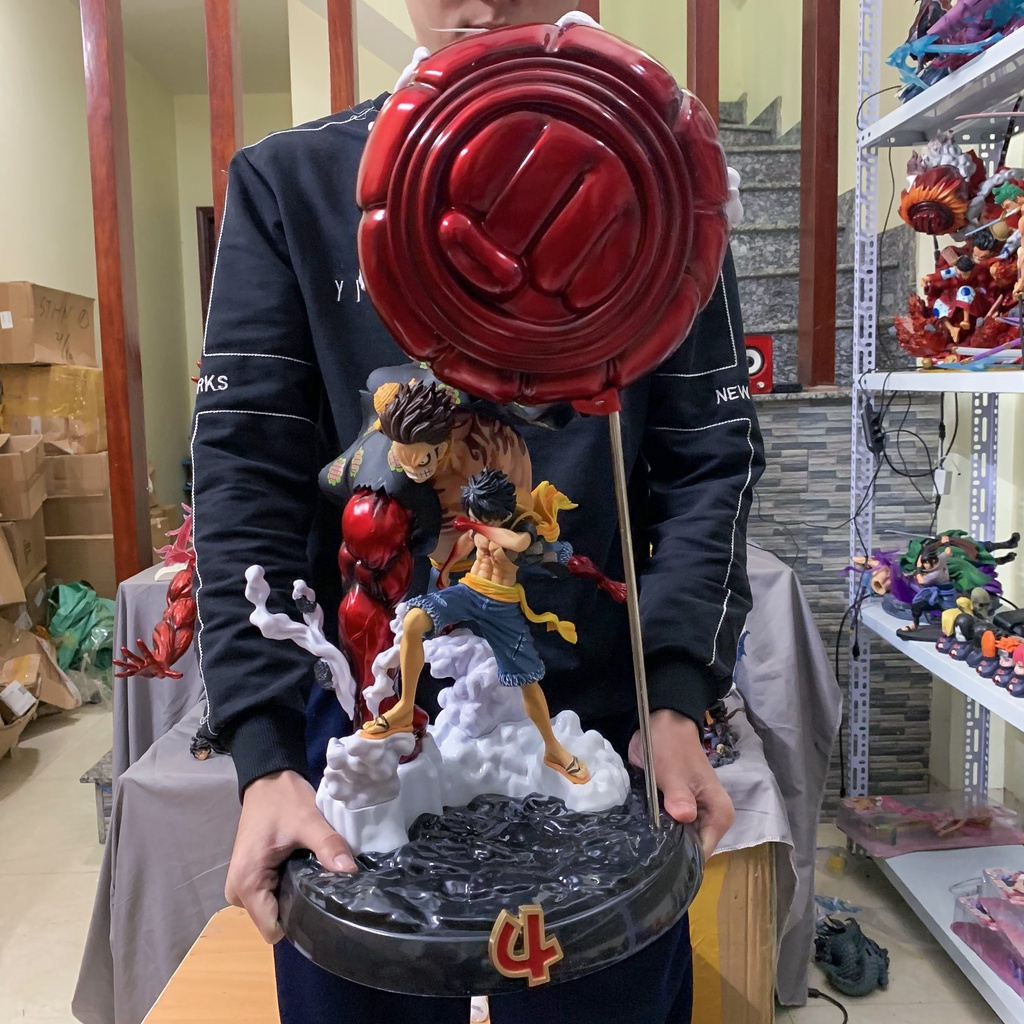 Mô hình luffy gear 4 siêu nét - mô hình one piece