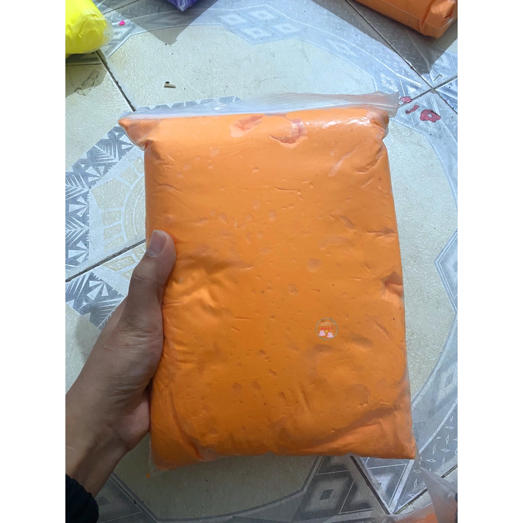 Đất sét tự khô siêu nhẹ 500gr/đất nặn trang trí/handmade/DIY/decor/tiểu cảnh nguyên liệu chính làm SLIME BƠ MÂY