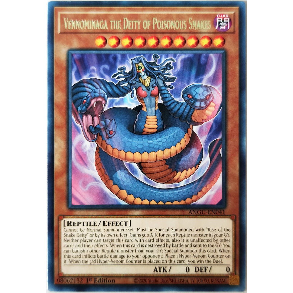 Vennominaga the Deity of Poisonous Snakes |EN| Rare