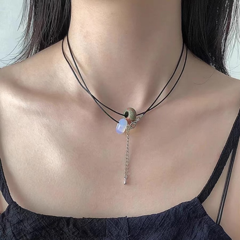 Vòng cổ May MắN ĐíNh HạT Phong CáCh Trung Hoa