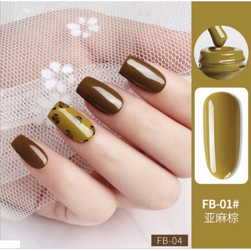 Sơn gel As mã FB tone nâu