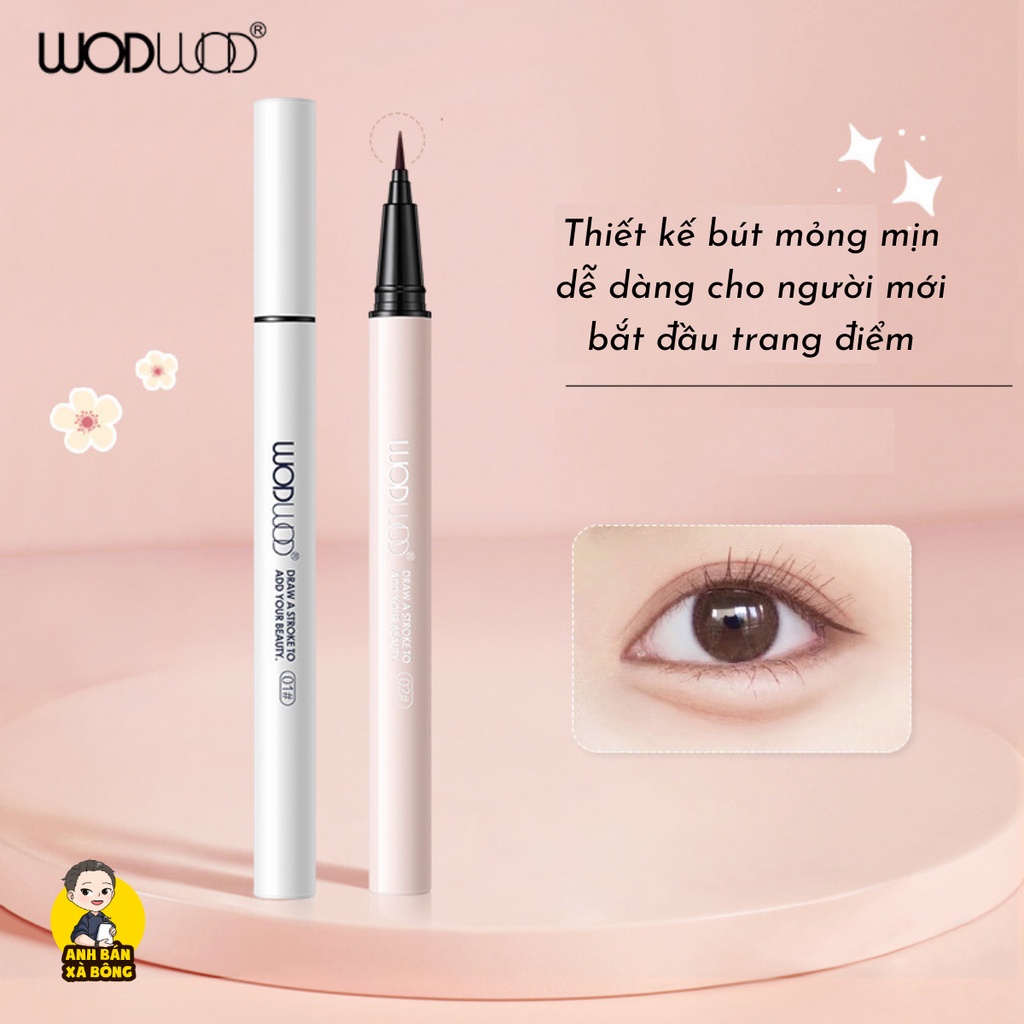 Bút Kẻ Bọng Mắt WODWOD Bling Big Eye Silkworm Eye Pencil W882