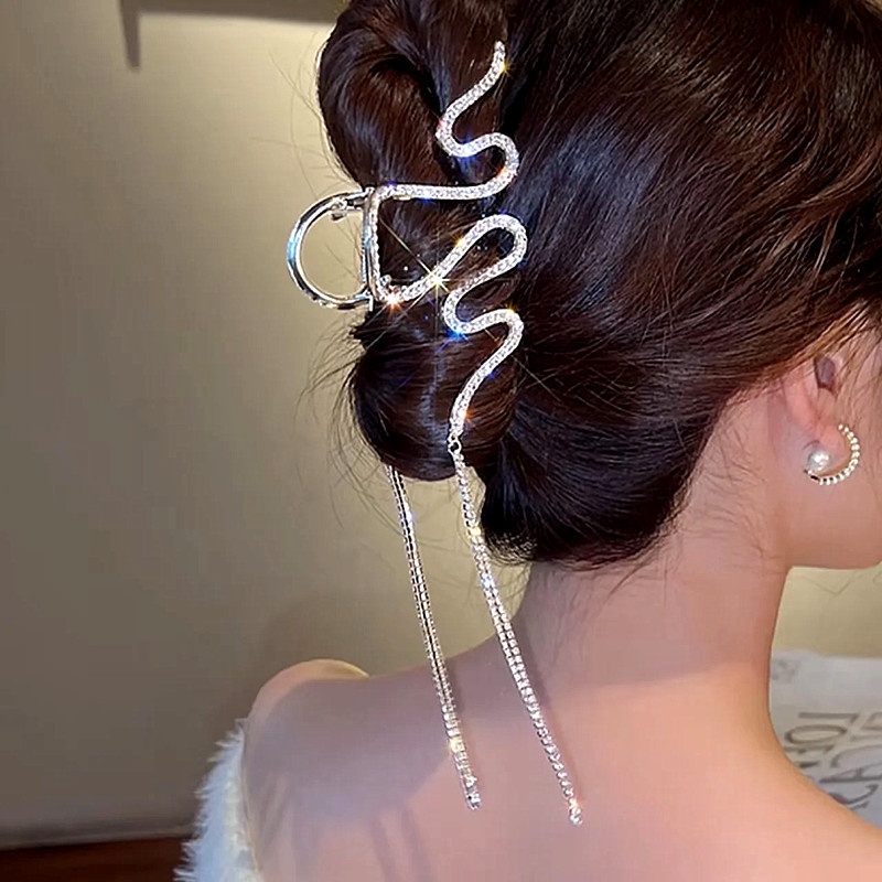 Kẹp Tóc Hình Bướm Bằng Kim Loại Phong Cách Hàn Quốc Cho Nữ