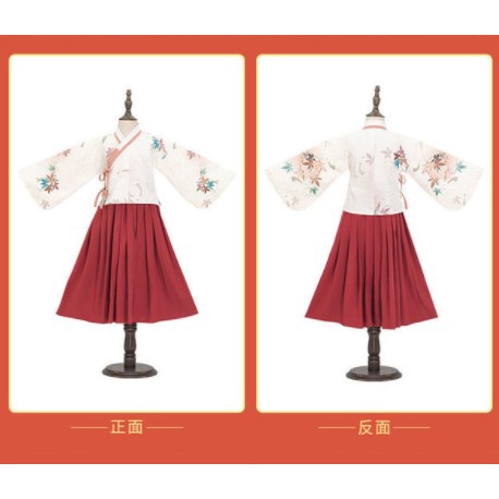 Babyfair. Bộ Hán Phục Phong Cách Trung Hoa Cổ Điển Cho Bé Gái