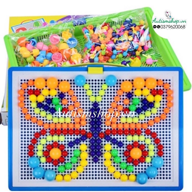 ♥️🍄 Bộ cắm nấm thông minh 296 chi tiết