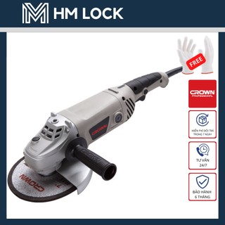 7'' máy mài góc 1300w crown - hàng chính hãng - ct13300