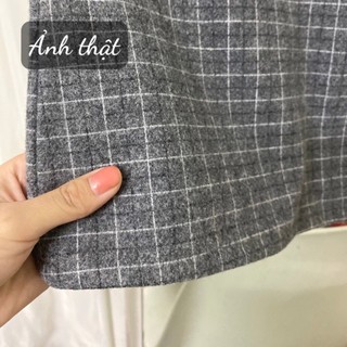 Chân váy dạ chữ A