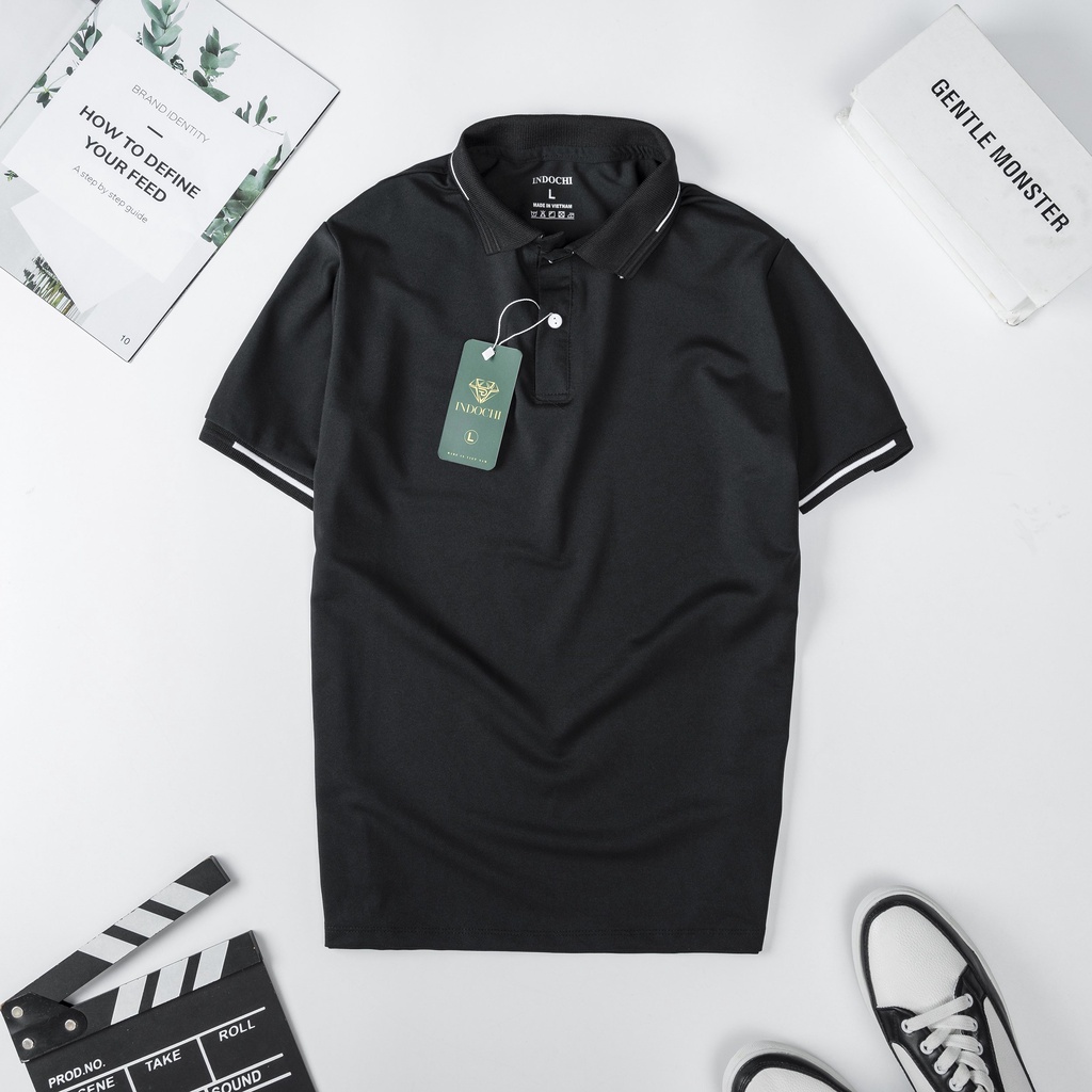 Áo Polo nam vải cá sấu cotton cao cấp ngắn tay cực sang trọng