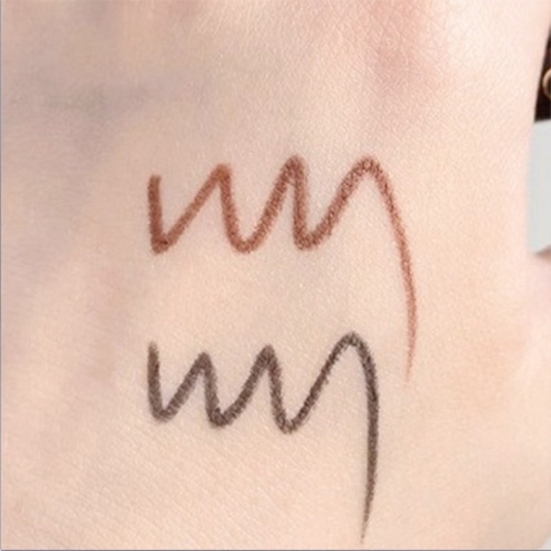 Bút Kẻ Mắt Dạng Gel Màu Đen / Nâu Siêu Mỏng Mềm Mịn Lâu Trôi Chuyên Nghiệp