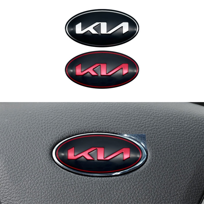 Huy Hiệu Trang Trí Vô Lăng Xe Hơi KIA K2 K3 K5 Picanto Rio Ceed Sportage Cerato Soul Sorento CARNIVAL