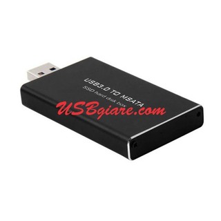 SSD BOX MSATA TO USB 3.0 CONVERTER ADAPTER K-TECH ASM1153E