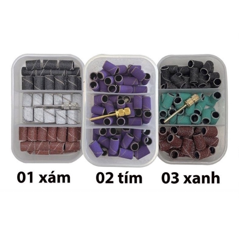 Đầu mài nhám mịn hộp 60 chiếc